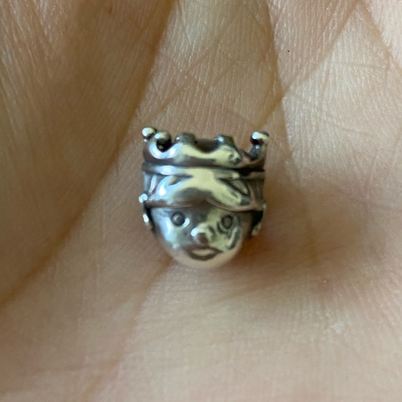 Pandora Jewelry - 🎉24 hour sale 🎉 Kid with crown Pandora charm